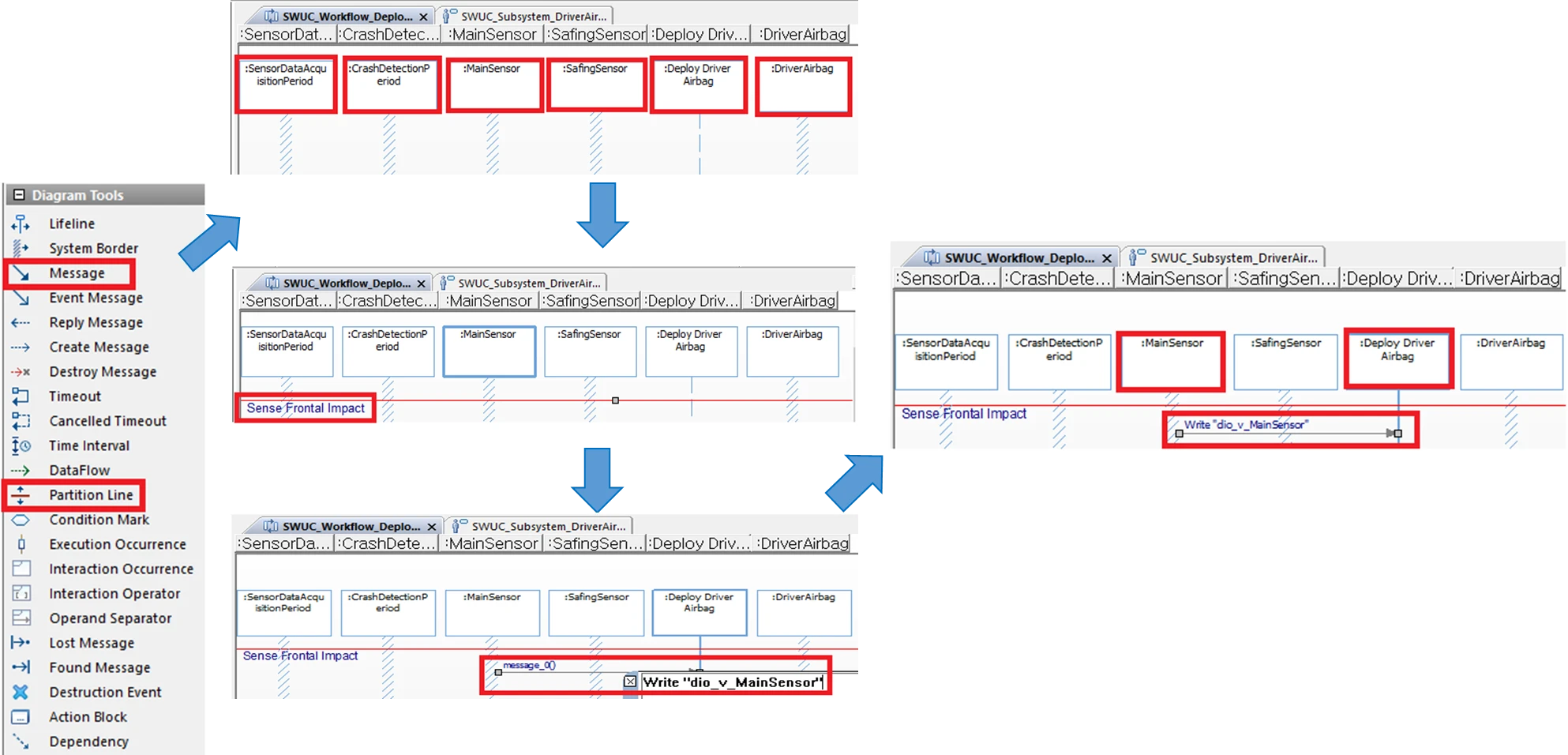 3.1.3. SWUC Workflow 작성 | RapidAUTO